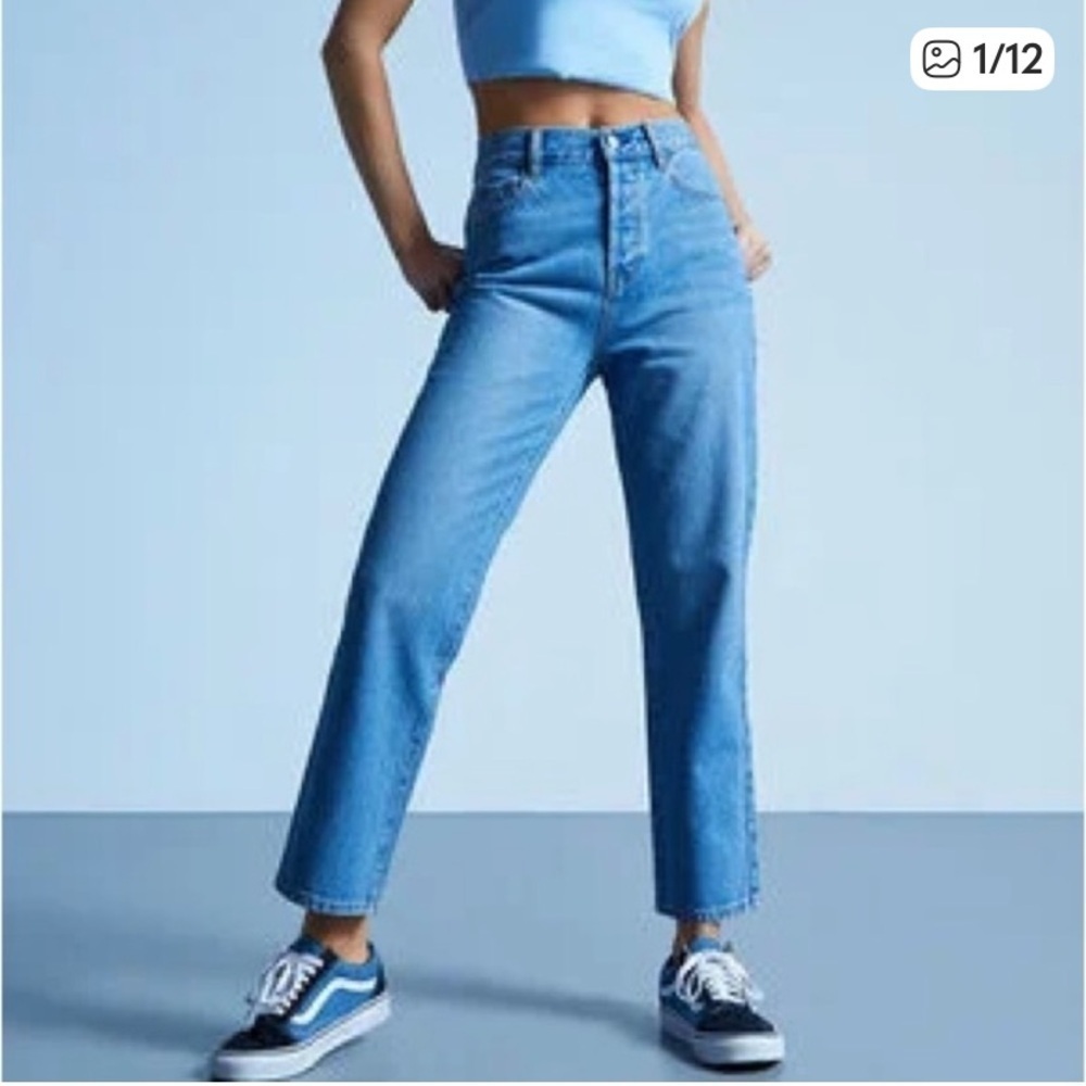 Pacsun High Rise Straight Jeans, size 27 Vintage Inspired Denim 90s Casual